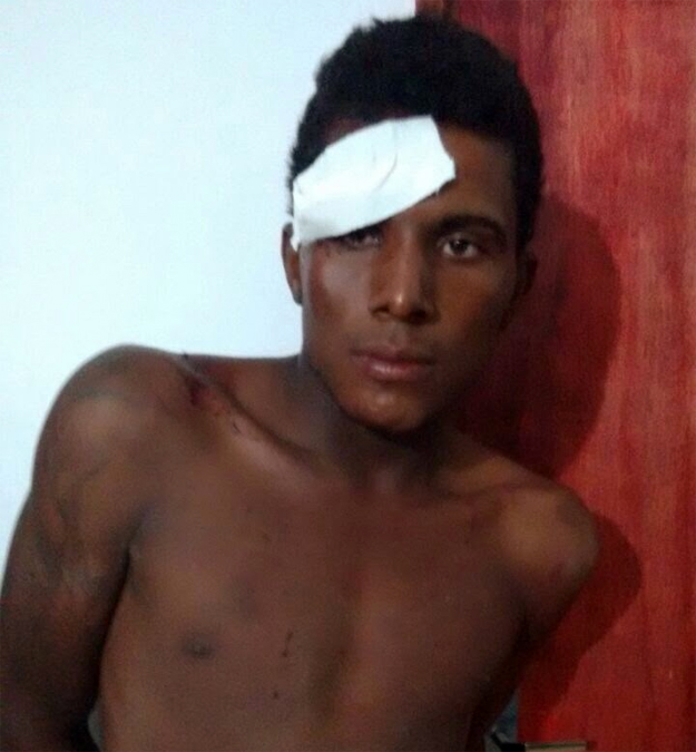 Romario de Jesus Silva, vulgo 'Neguinho', pilotava a moto durante a tentativa de homicídio