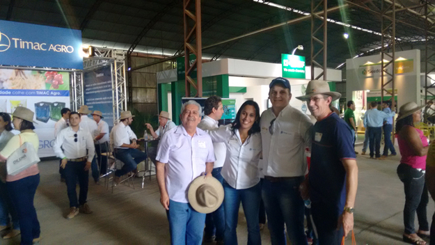 Dó Miguel recebeu o apoio de amigos da Timac Agro e colegas rotarianos de Barreiras