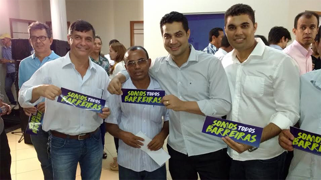 O médico Sidney Leme, Nem do Barrocão, Dr. José Barbosa e Dr. Marcos Pires apoiam a pré-candidatura de Zito a Prefeito de Barreiras